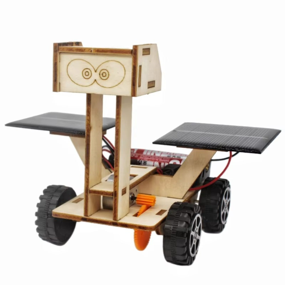 Children's DIY Solar Lunar Exploration Vehicle Model