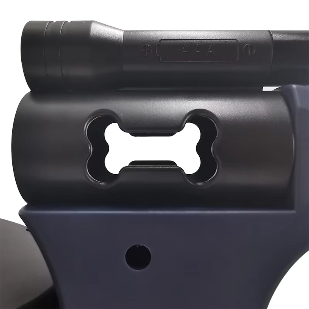 Retractable Dual Dog Leash with LED Light and Independent Braking