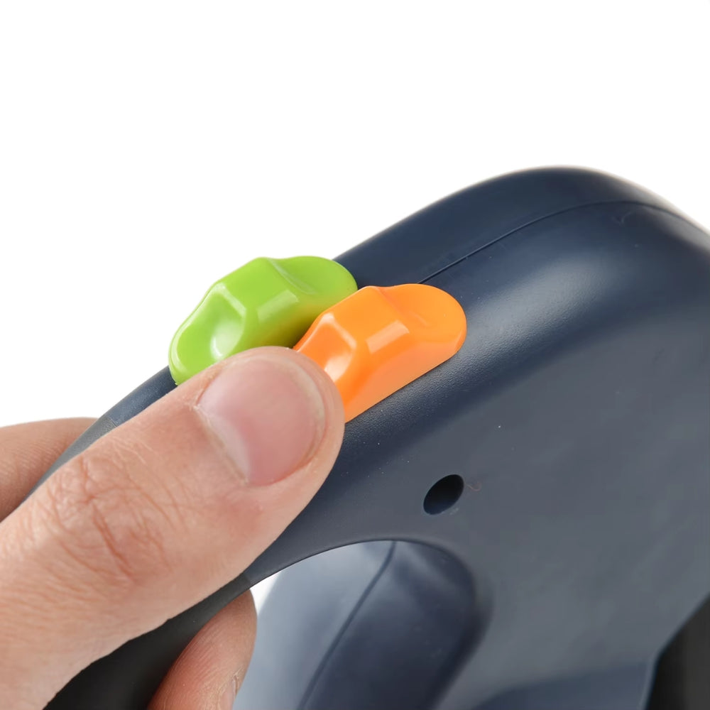 Retractable Dual Dog Leash with LED Light and Independent Braking