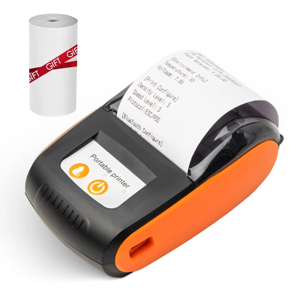 Mini Thermal Printing Wireless BT USB Mobile Receipt Printer