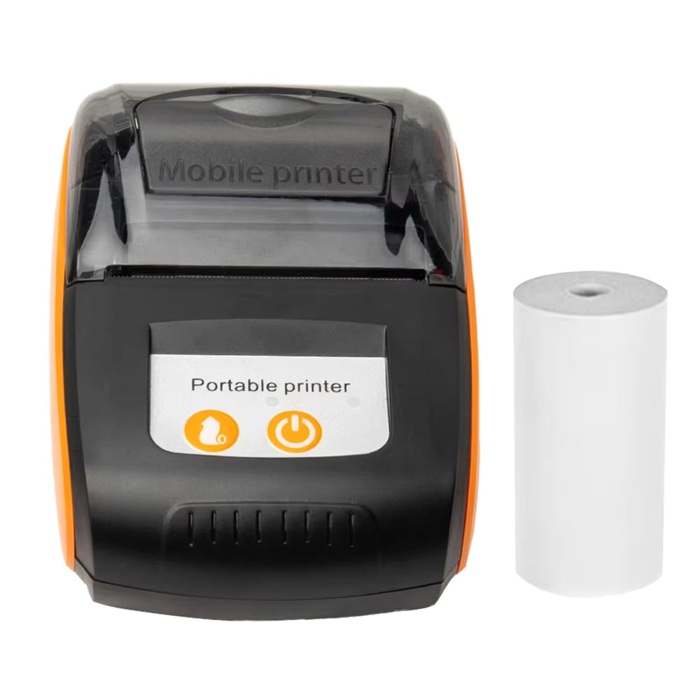 Mini Thermal Printing Wireless BT USB Mobile Receipt Printer