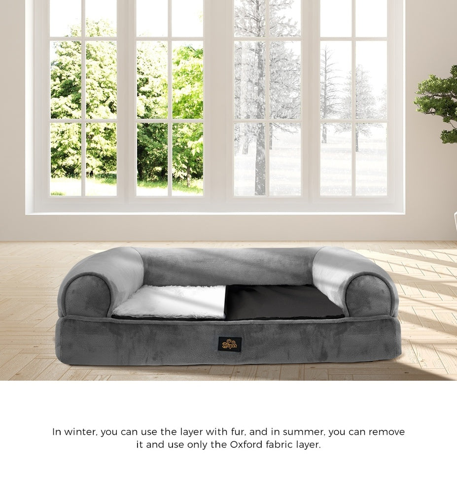 Dog Bed Orthopedic Memory Foam Washable Cushion XL