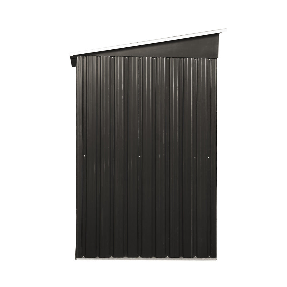 Garden Shed Workshop Cabin Metal House 1.94 by 1.21 m