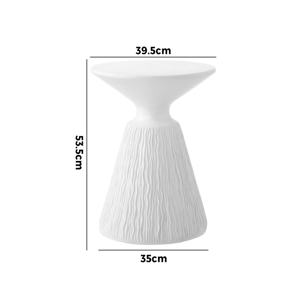 Modern Side Table Terrazzo Indoor Outdoor