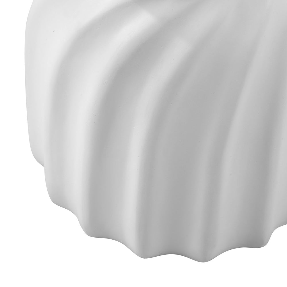 Side Table Terrazzo Hourglass Concrete Stool Stand