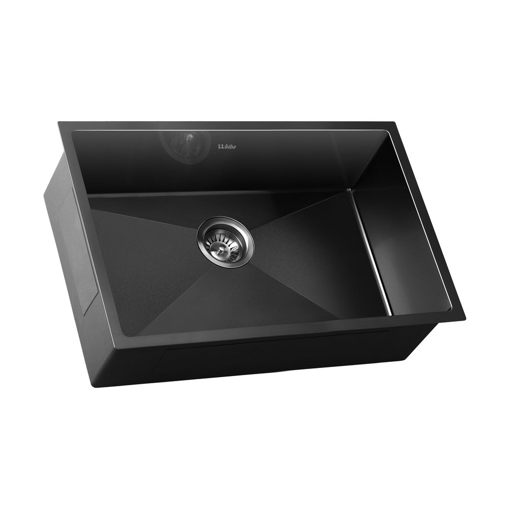 Black Stainless Steel Single Bowl Sink