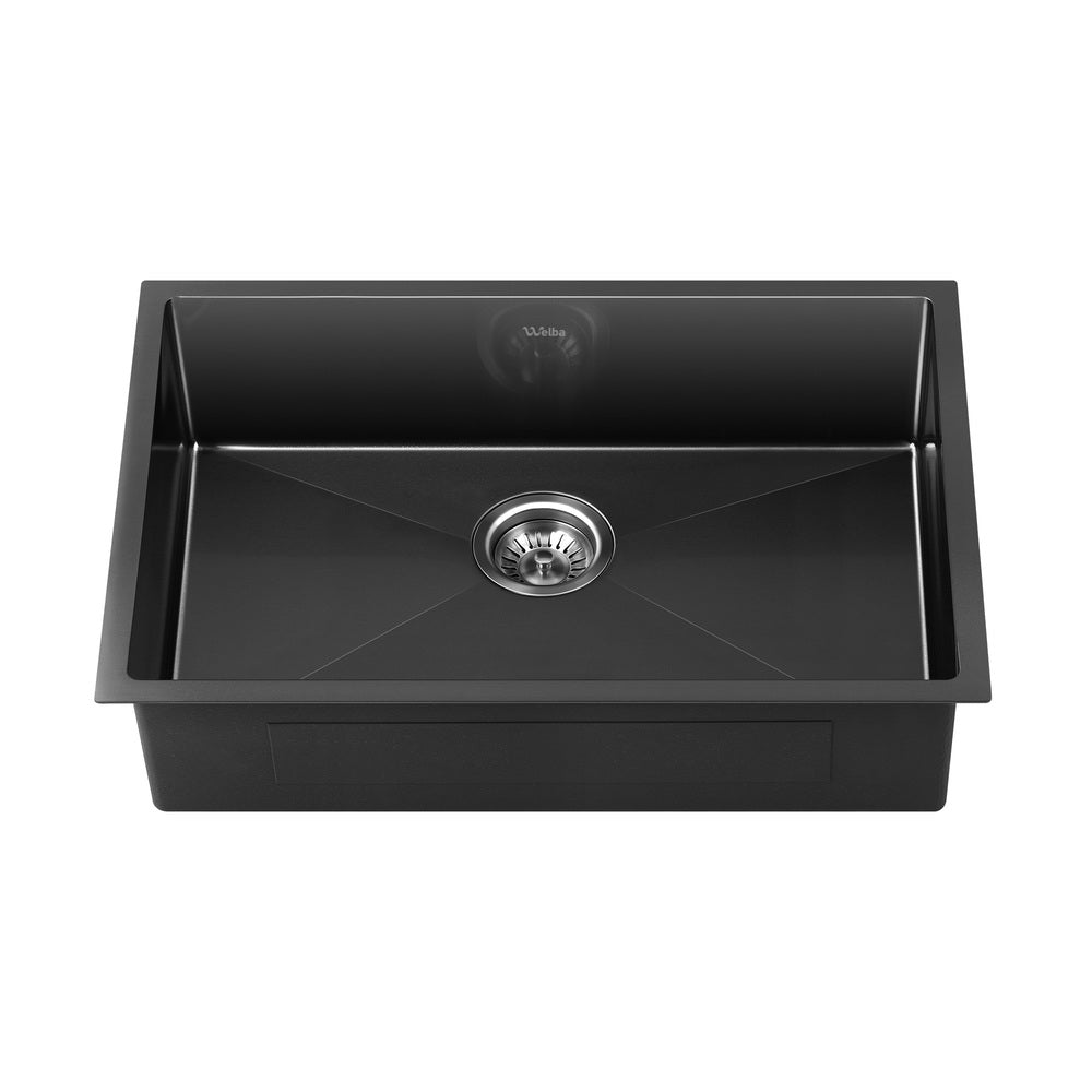 Black Stainless Steel Single Bowl Sink