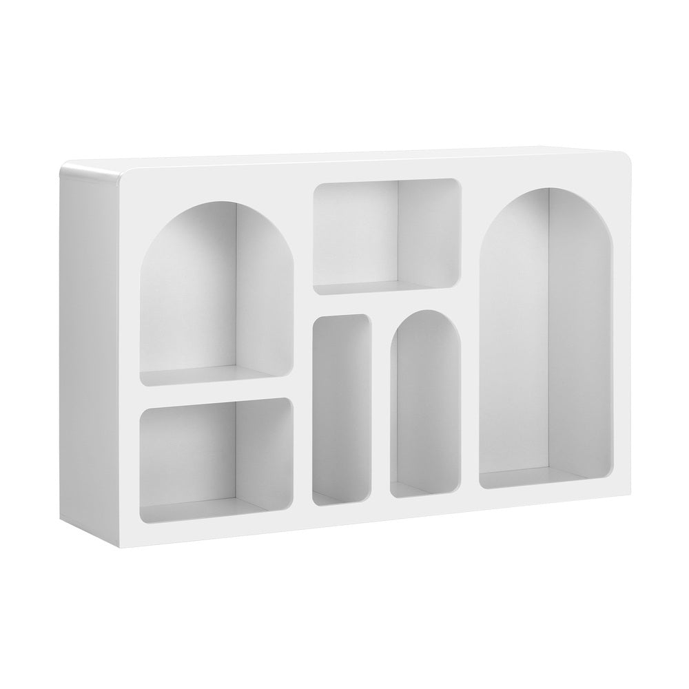 Display Cabinet with 6 Asymmetrical Shelves