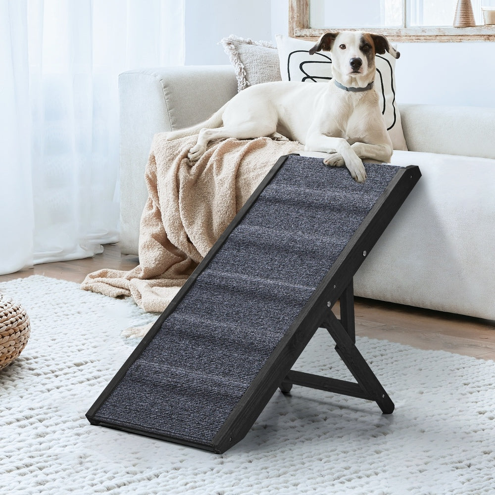 Adjustable Height Foldable Dog Pet Ramp 90cm