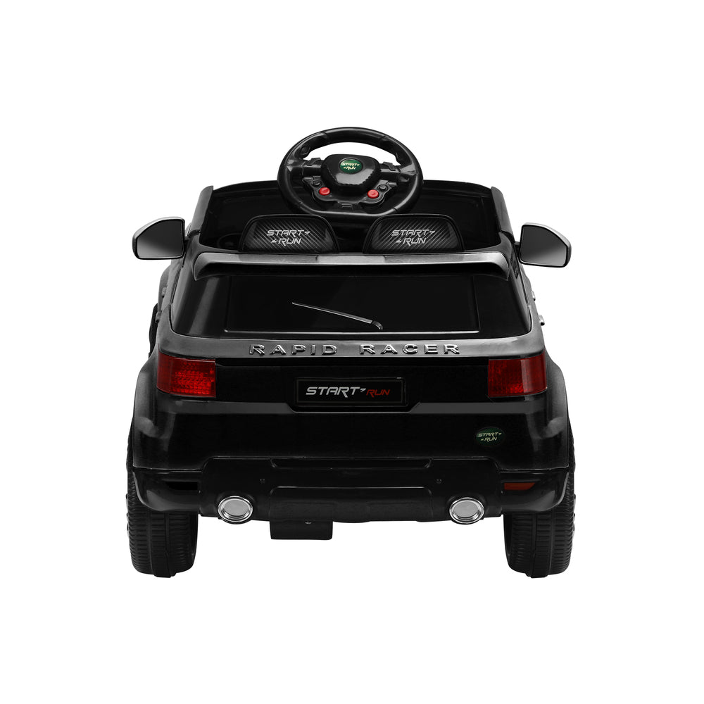 Kids Ride-On Car with MP3 LED Lights Black