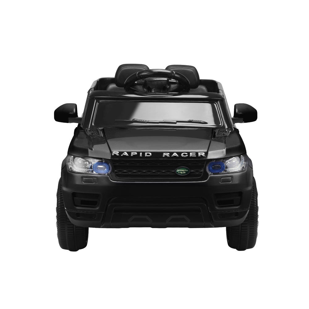 Kids Ride-On Car with MP3 LED Lights Black
