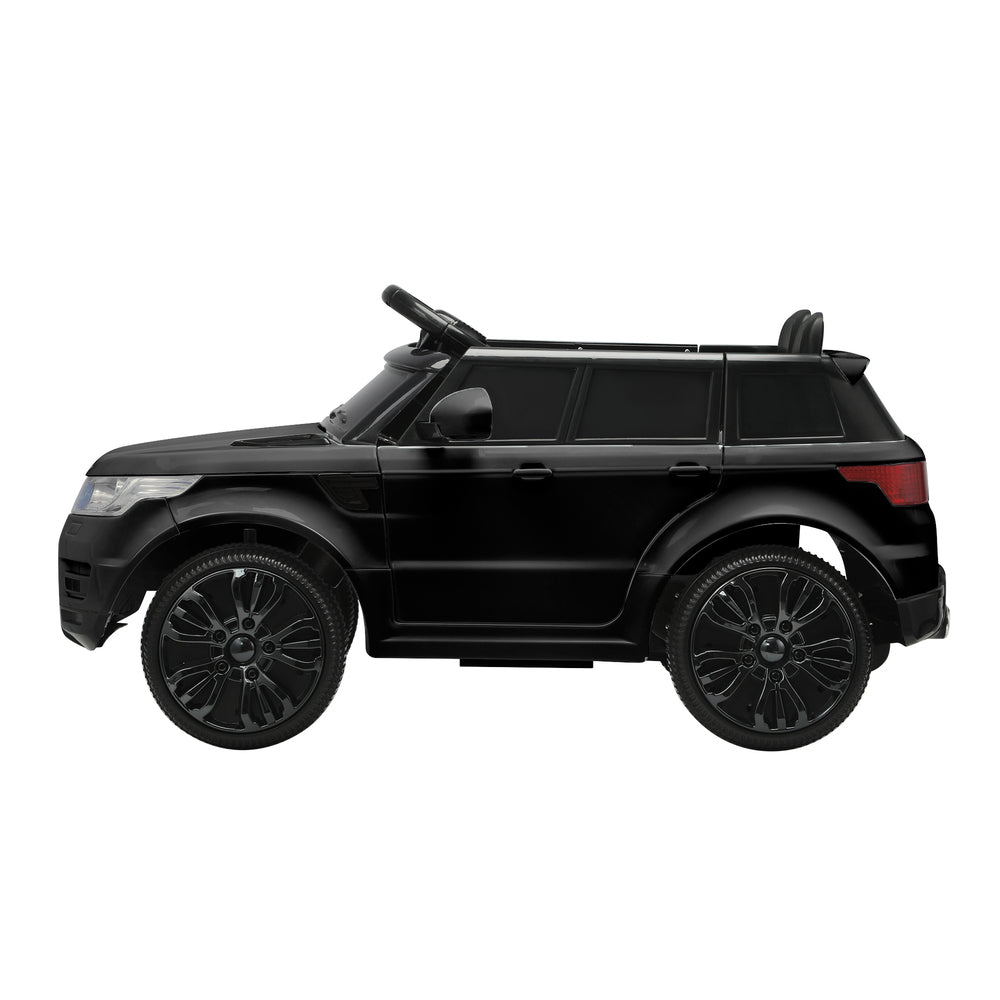 Kids Ride-On Car with MP3 LED Lights Black