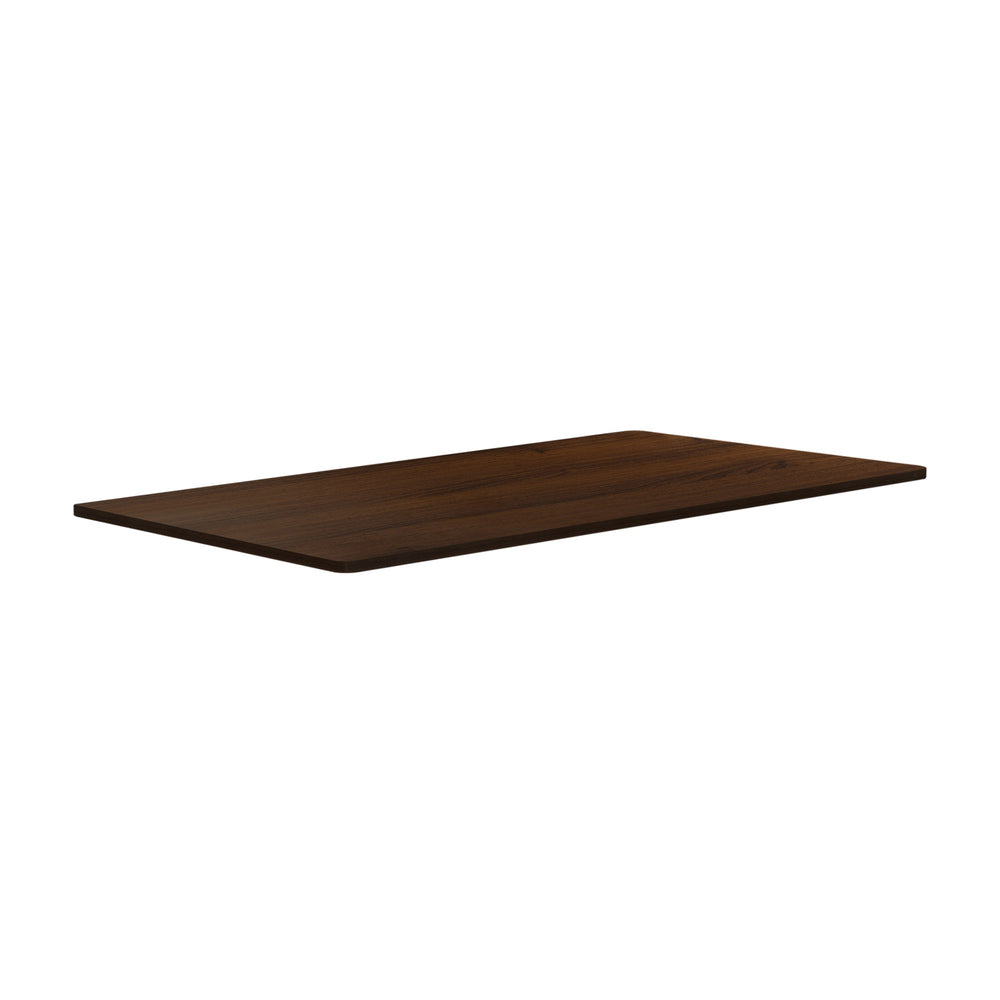 Standing Desk Tabletop with Drilled Hole Walnut 160x75cm