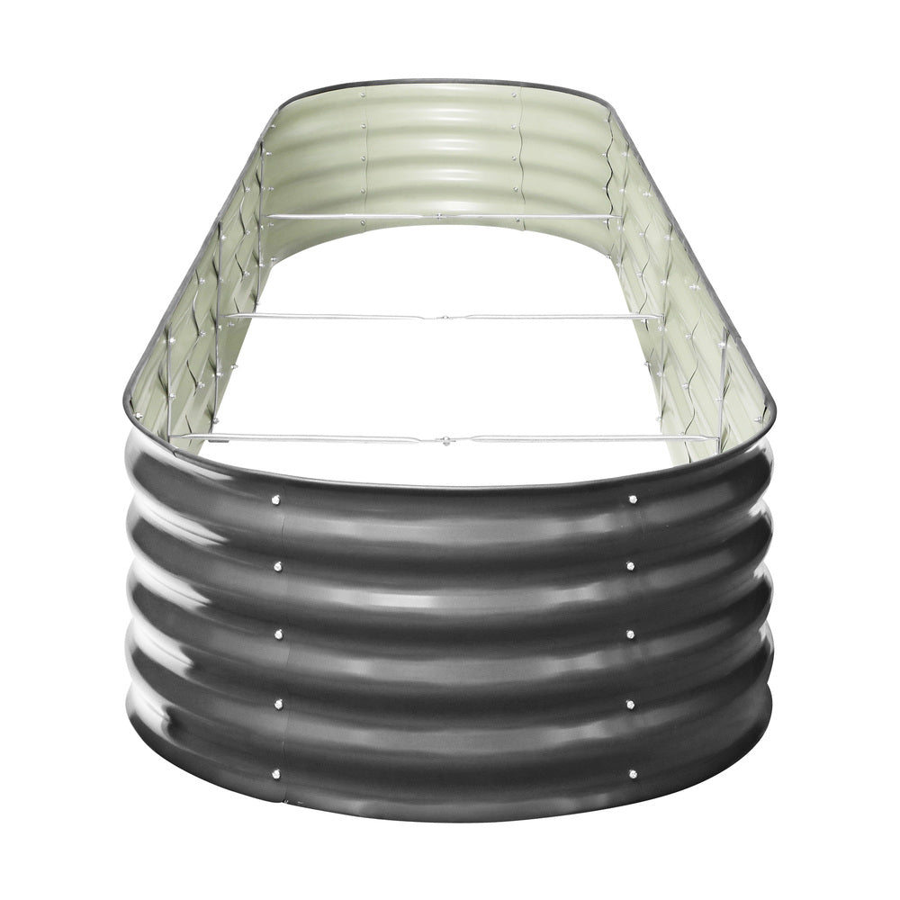 Galvanized Steel Raised Garden Bed Vegetable Planter