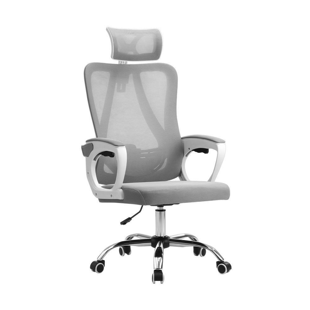 Ergonomic Office Chair with Lumbar Support Grey