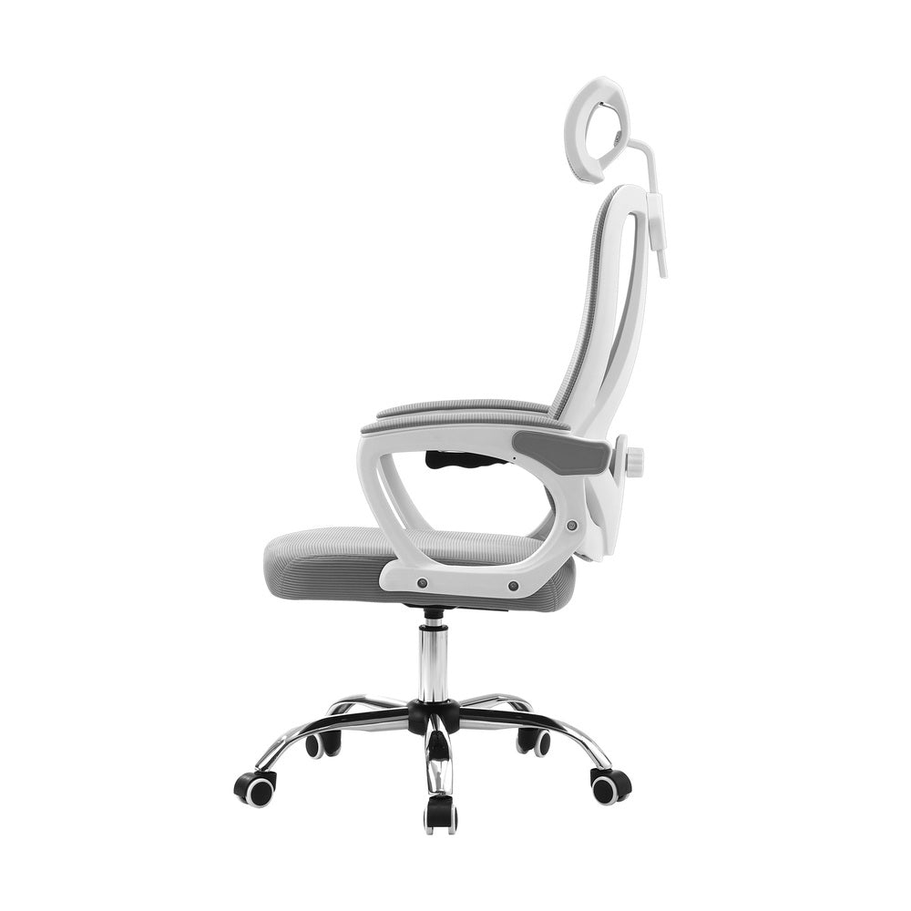 Ergonomic Office Chair with Lumbar Support Grey