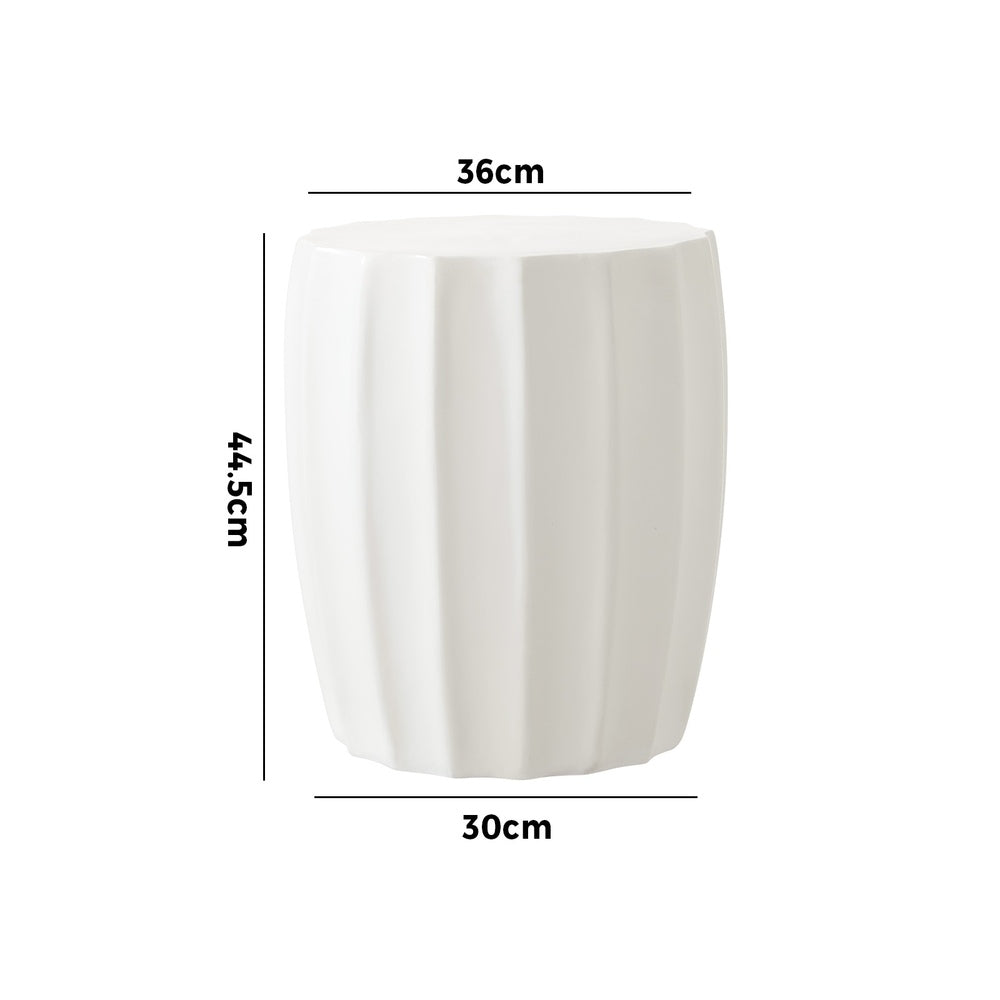 Terrazzo Concrete Outdoor Side Table Stand