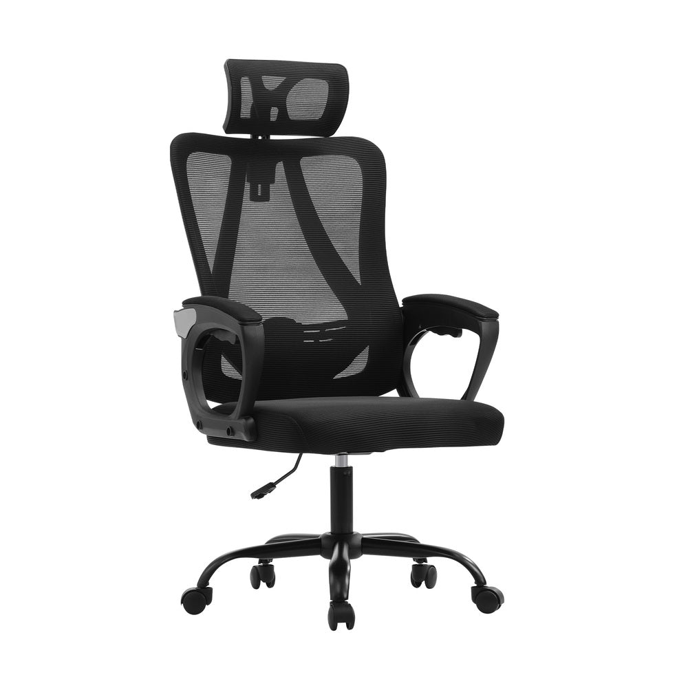 Ergonomic Office Chair with Lumbar Support Black