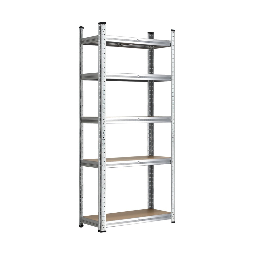 1.5m Warehouse Storage Rack with Steel Frame Silver
