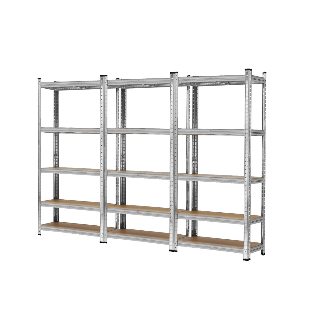1.5m Warehouse Storage Racks Set of 3