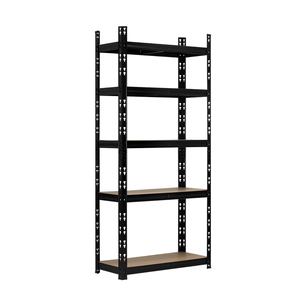 1.5m Adjustable 5 Tier Warehouse Storage Racks Set of 4