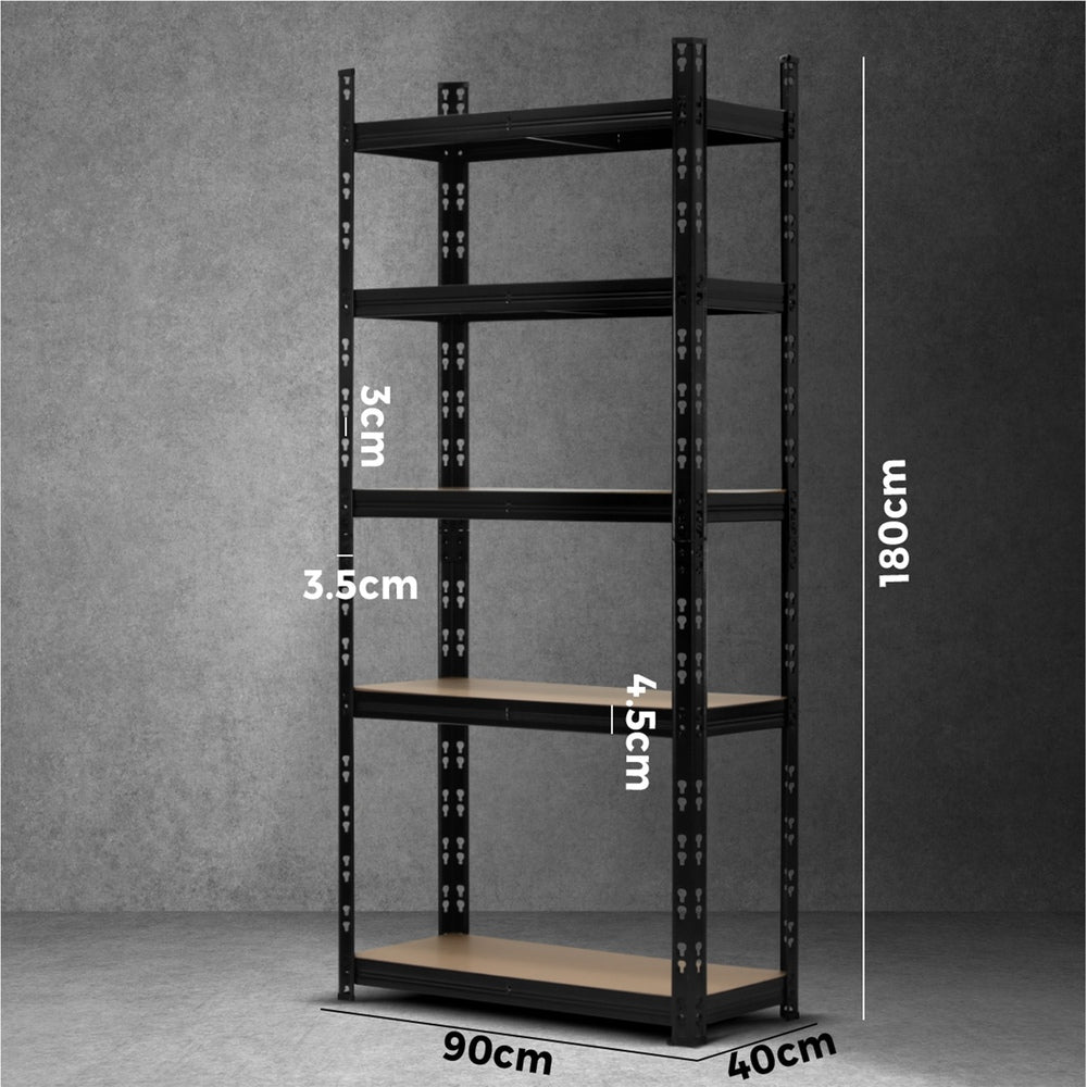 1.8 by 0.9m Warehouse Storage Shelf Steel Frame