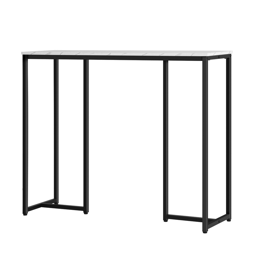 Console Table with Metal Frame