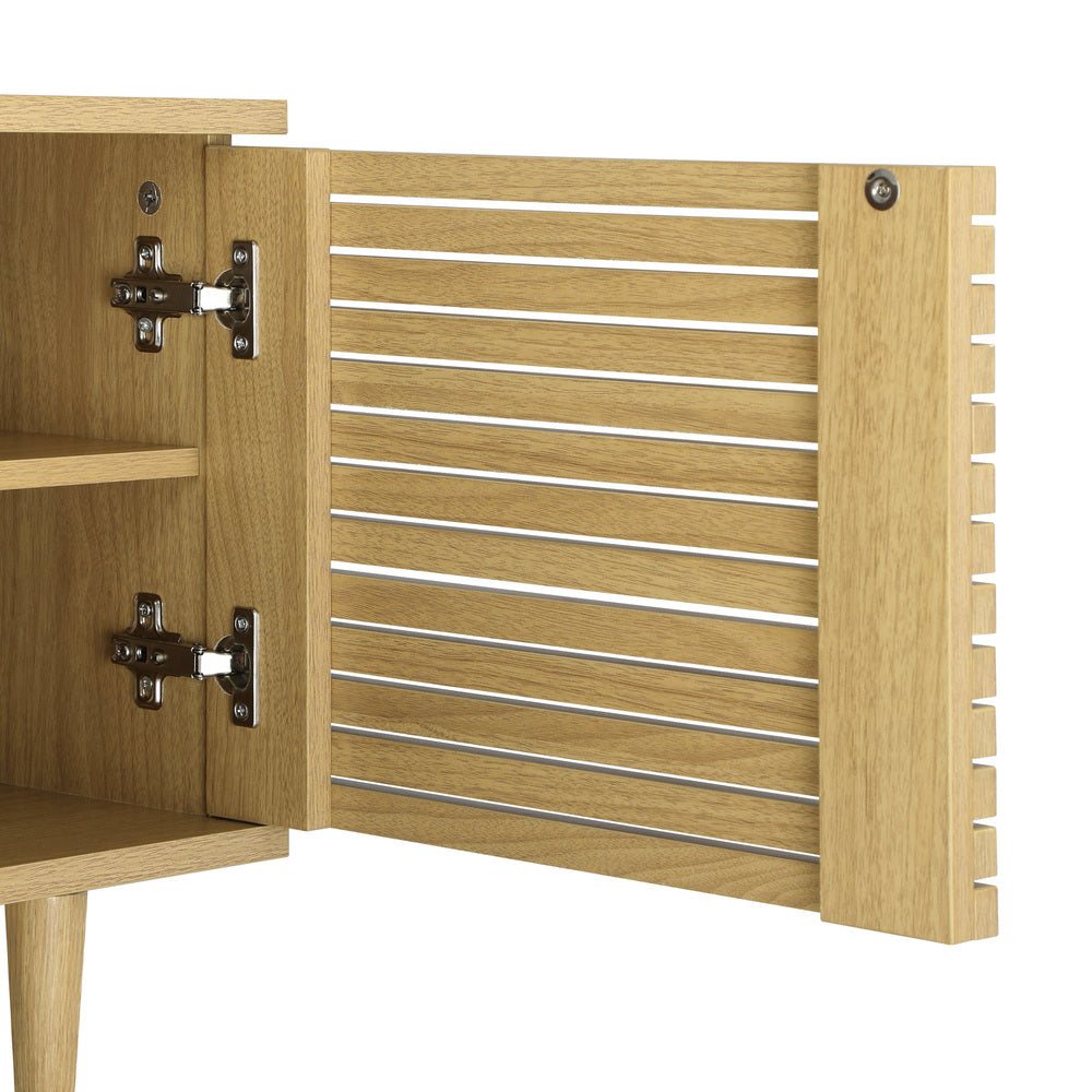 TV Stand Cabinet Entertainment Unit with Unique Door 160 cm