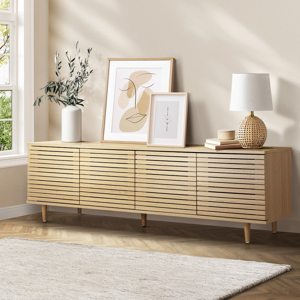 TV Stand Cabinet Entertainment Unit with Unique Door 160 cm