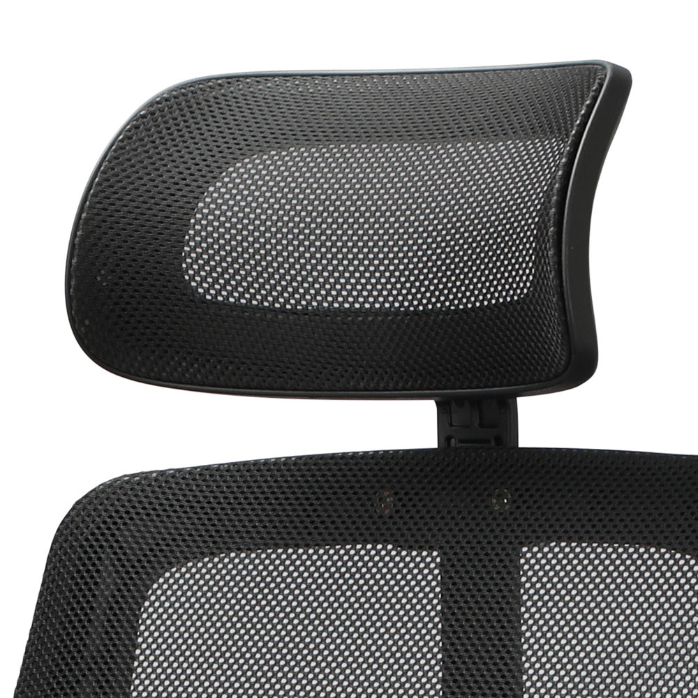 Office Chair Black Mesh Headrest and Backrest