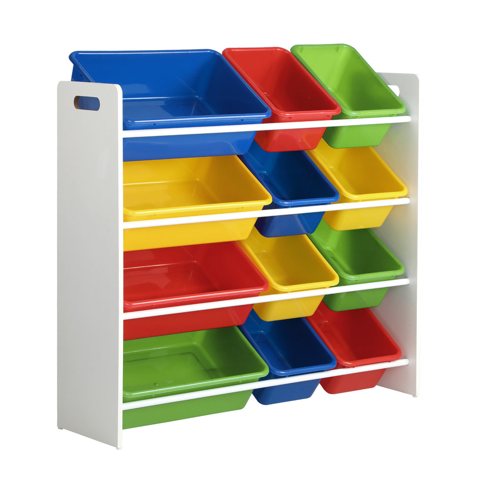 Kids Toy Box Organizer with 12 Bins