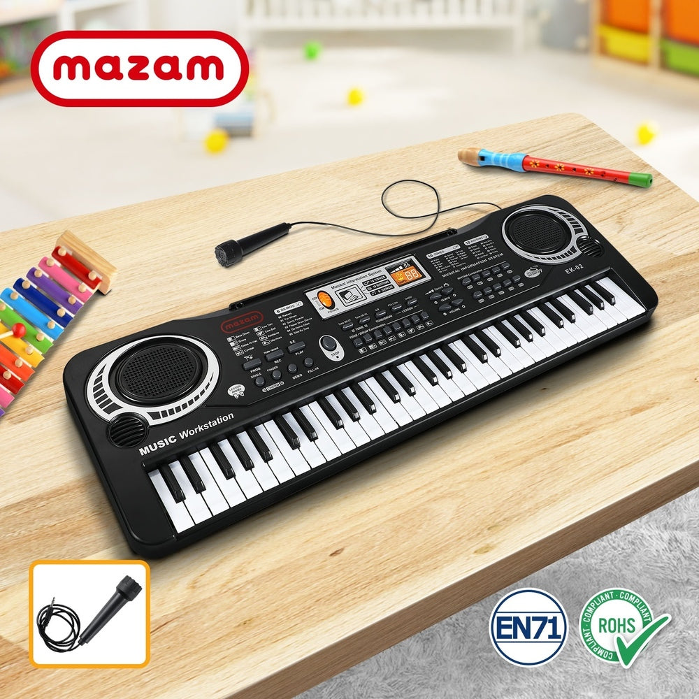 61 Key Piano Keyboard Kids Toy with Microphone