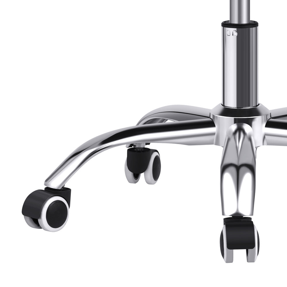 Office Chair Swivel with Armrests and Casters Black