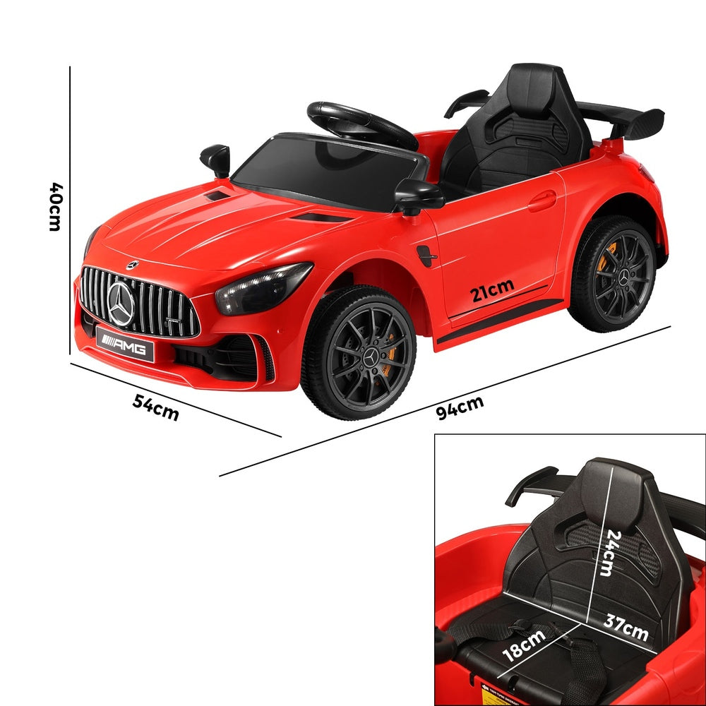 Kids Ride On Car Mercedes-Benz Licensed AMG GTR  Red