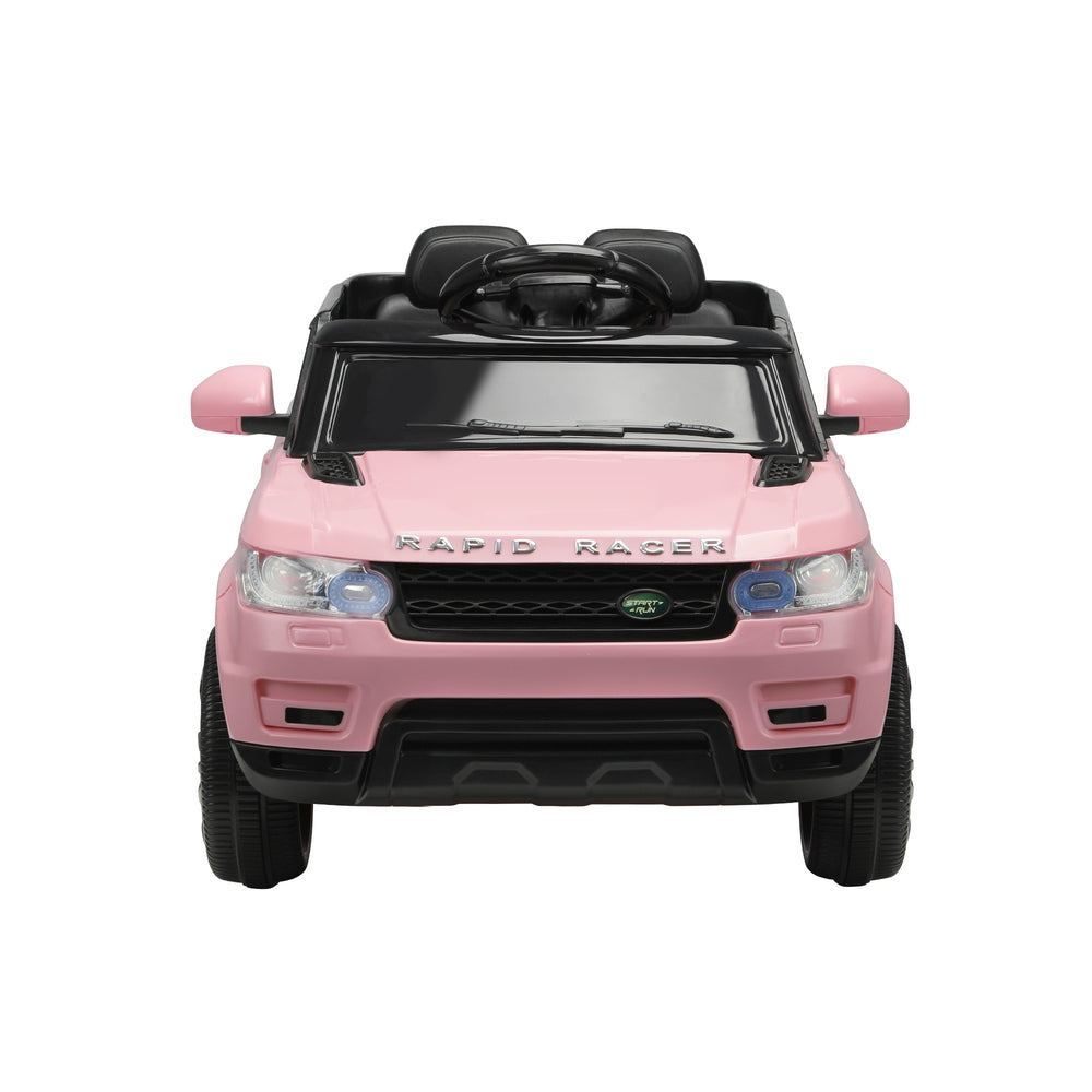 Kids Ride On Car with MP3 and LED Light 12V Pink