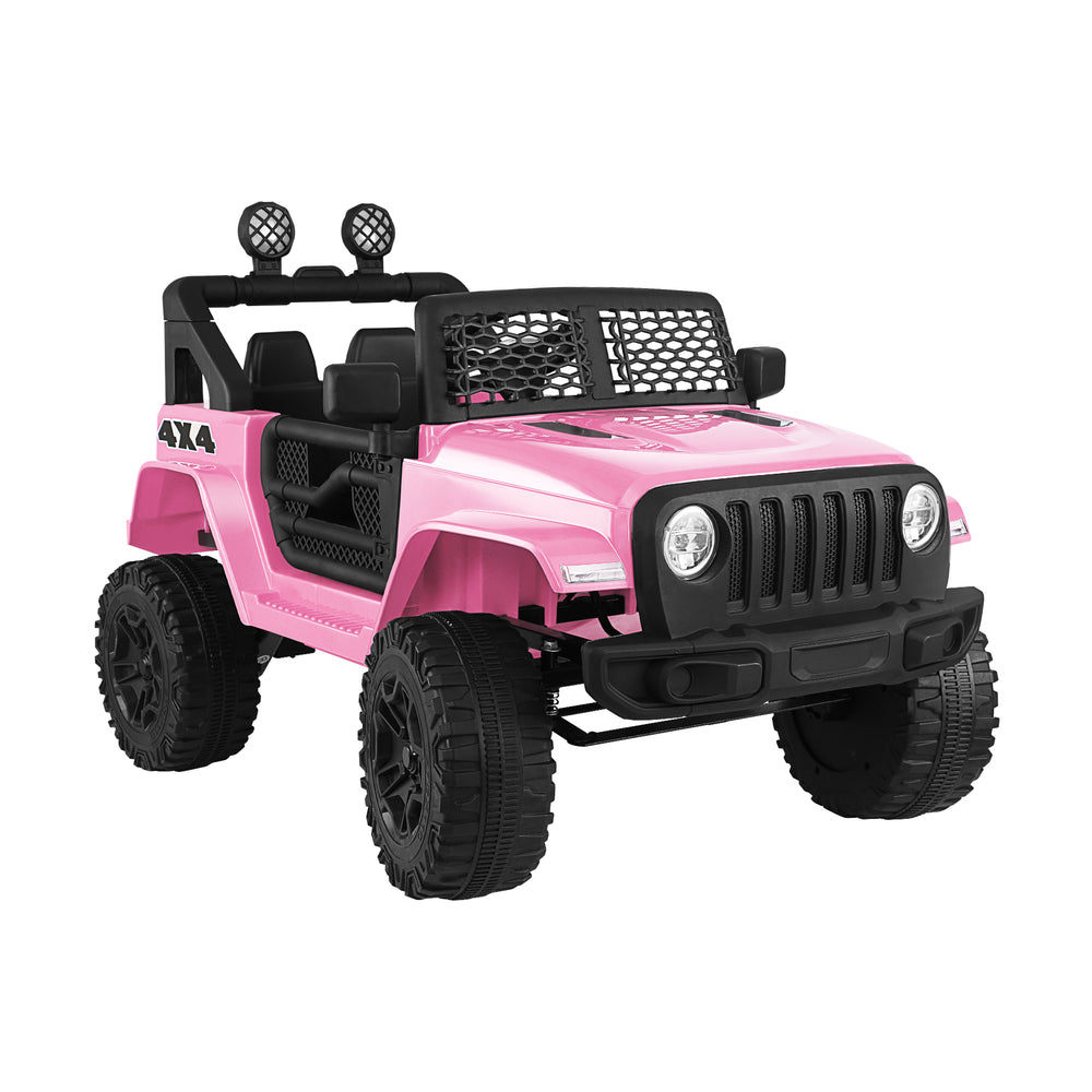 Kids Ride On Car with Twin Motors and Remote Pink