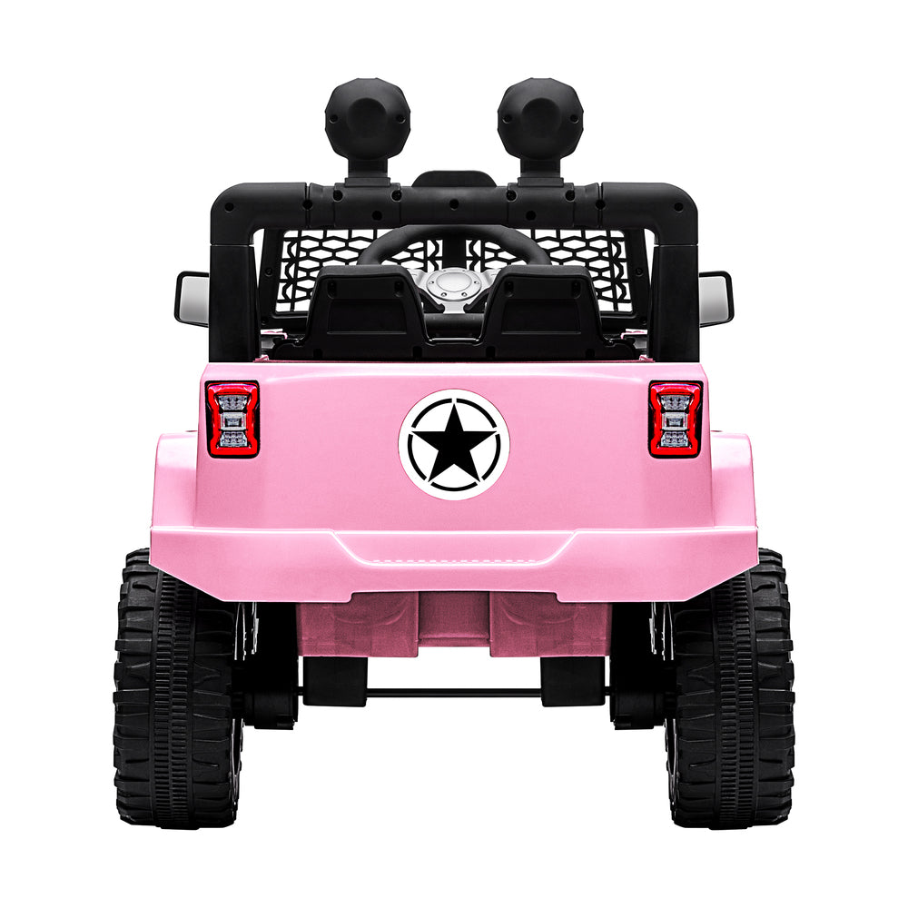 Kids Ride On Car with Twin Motors and Remote Pink