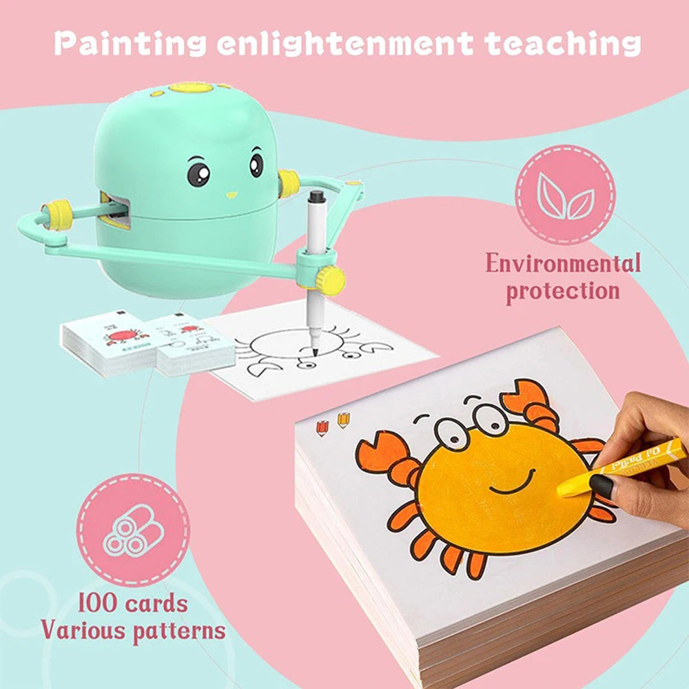 Kids Drawing Robot Technology Automatic Painting Artist