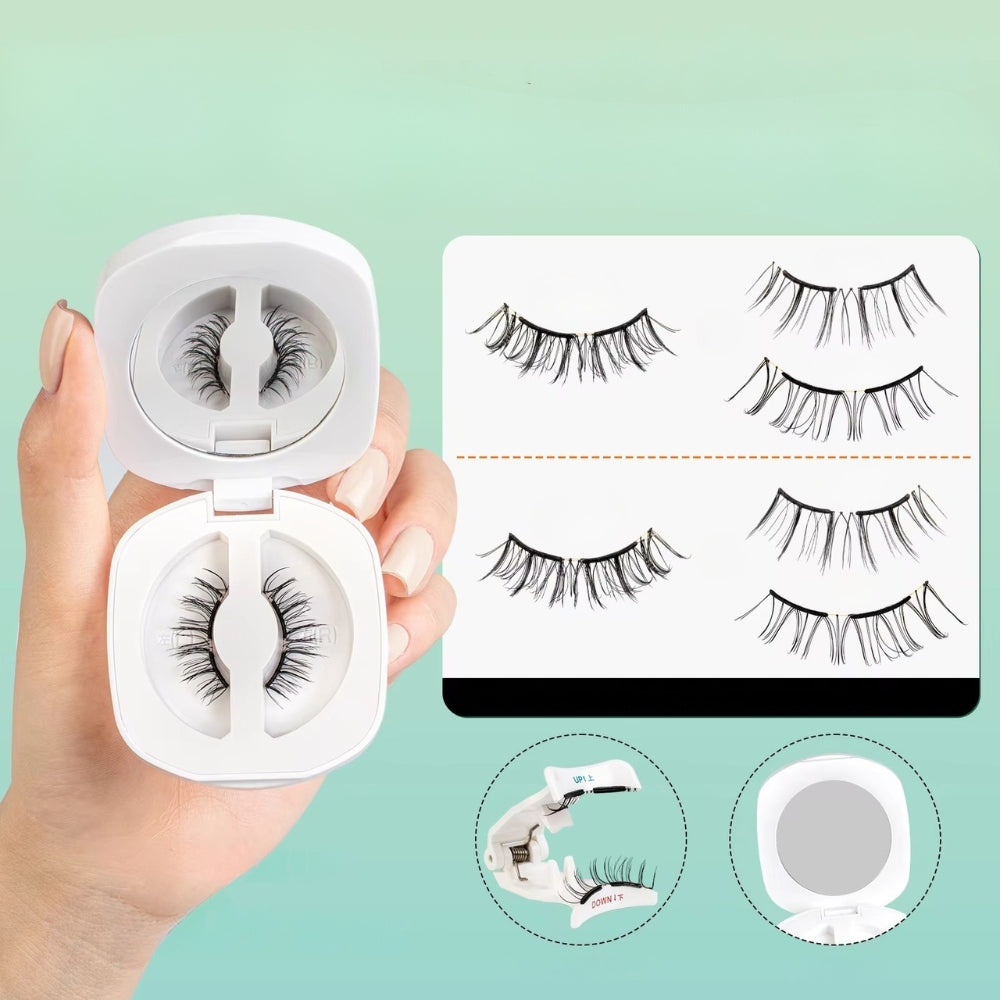 Reusable Natural Look 3D Lashes Soft Magnetic Eyelashes