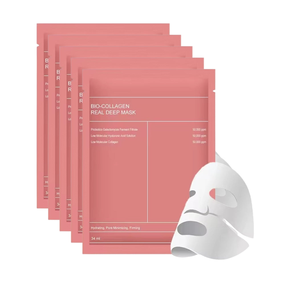 Collagen Face Mask Hydrating Overnight Moisturizing Brightening Skin Care