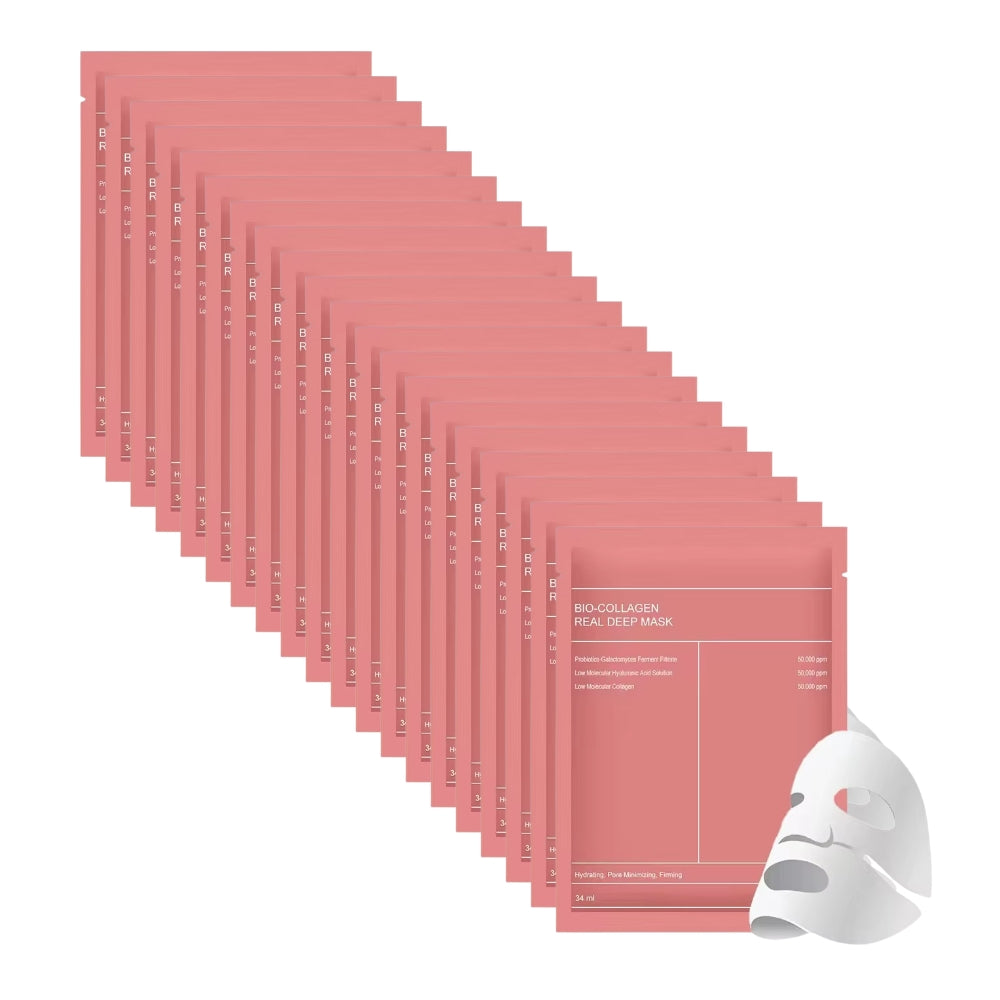 Bio Collagen Face Mask Shrink Deep Hydrating Overnight Mask Face Skin Care