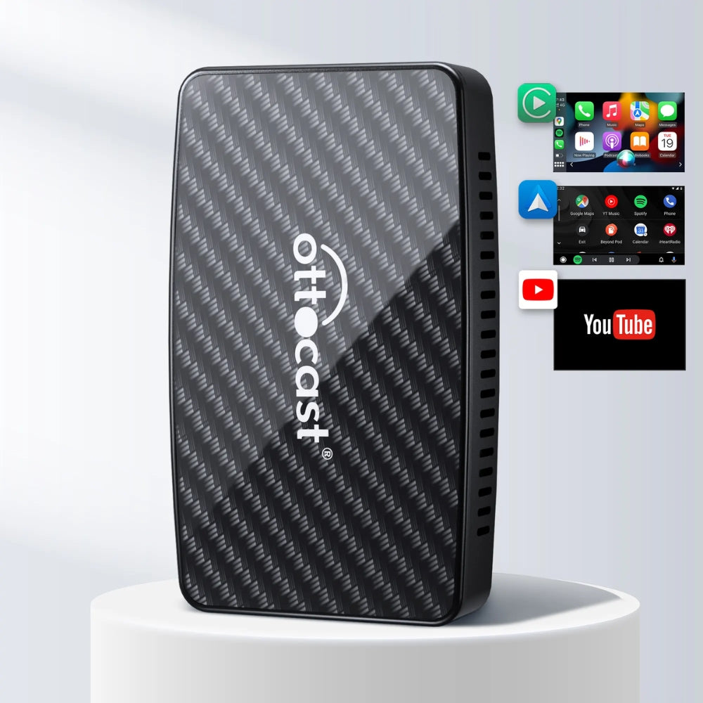 OTTOCAST Play2Video Pro Wireless Car Play Android Auto Adapter