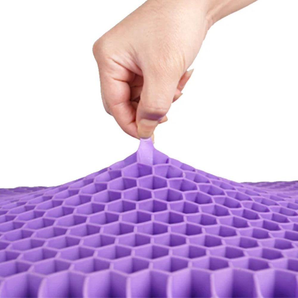 Breathable Honeycomb Design Gel Seat Cushion