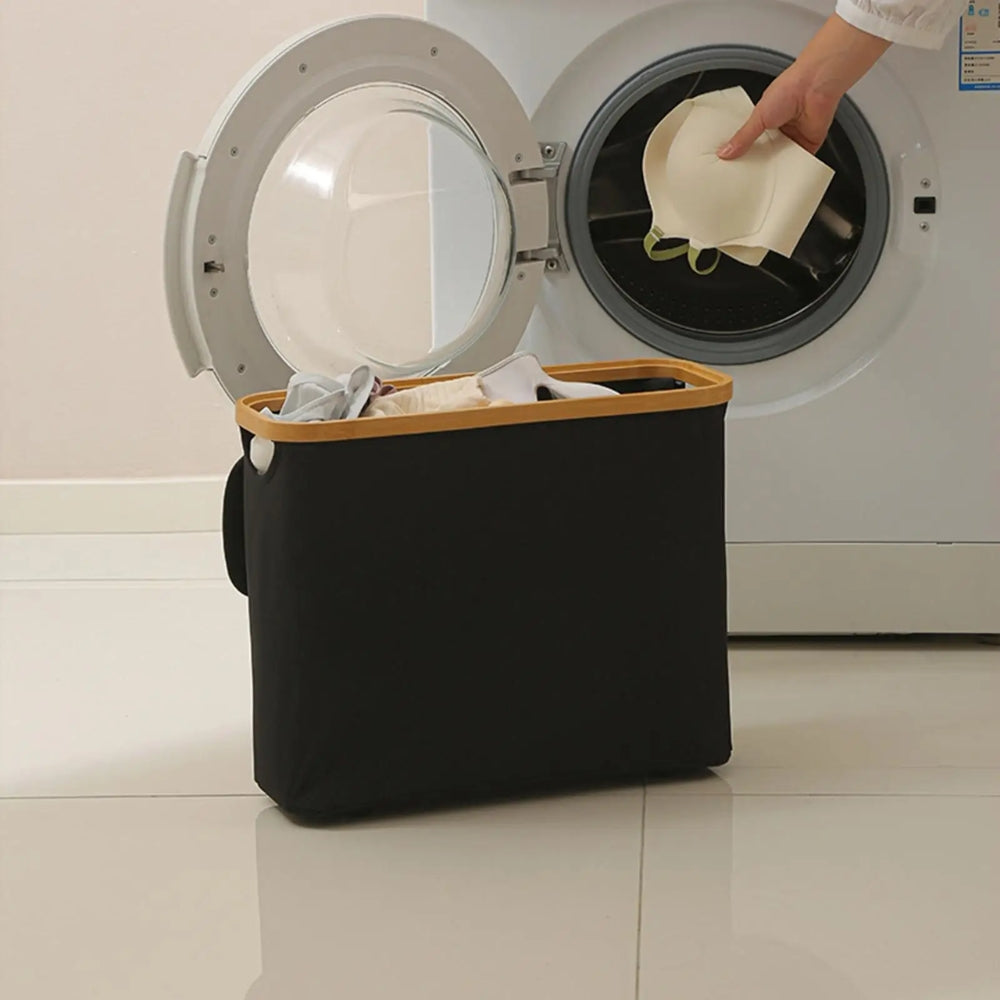 Large Capacity Toilet Rolls Paper Storage Basket with Lid for Bathroom Organizer