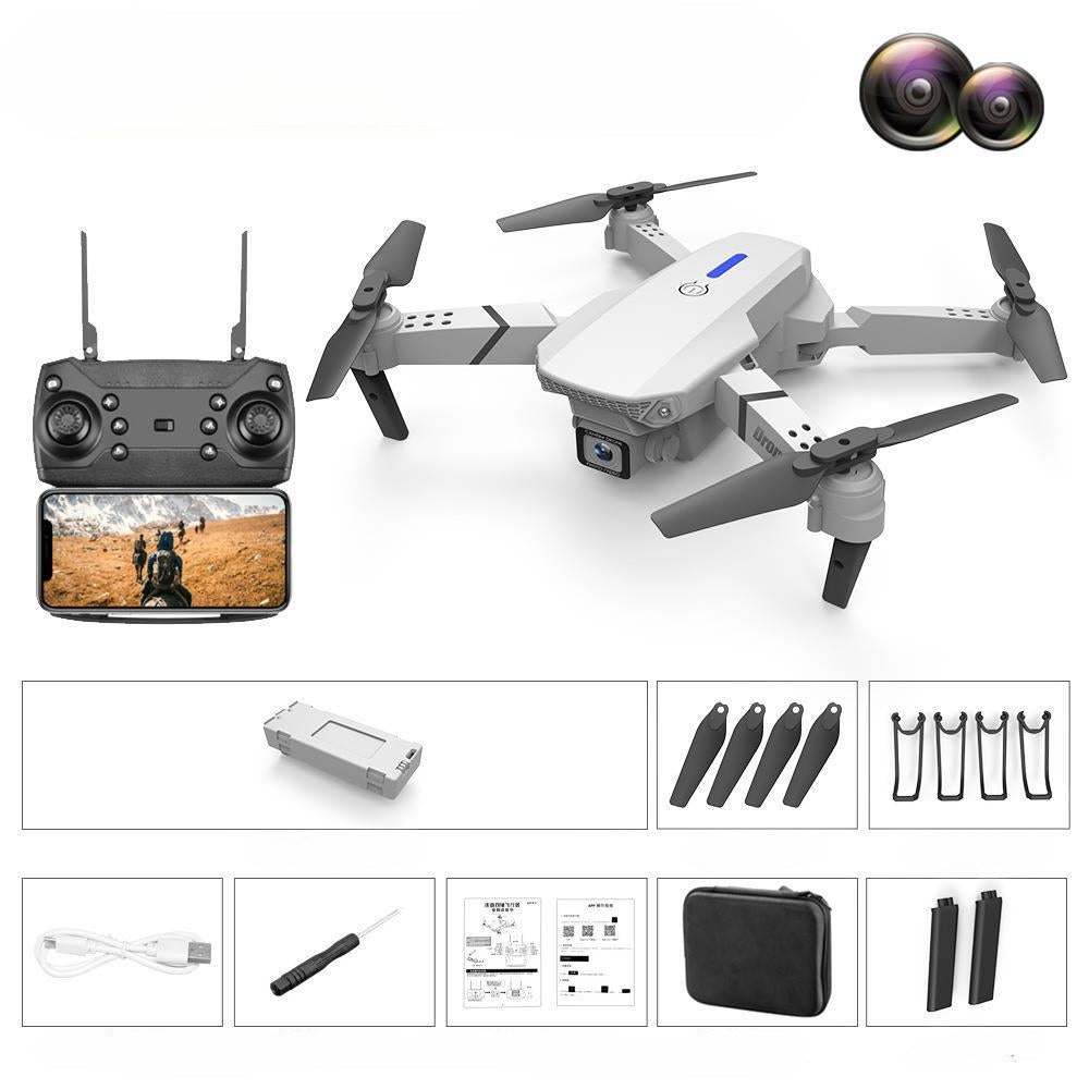 Foldable Dual Camera 4K HD Aerial Photography Drone Quadcopter Remote Control Aircraft