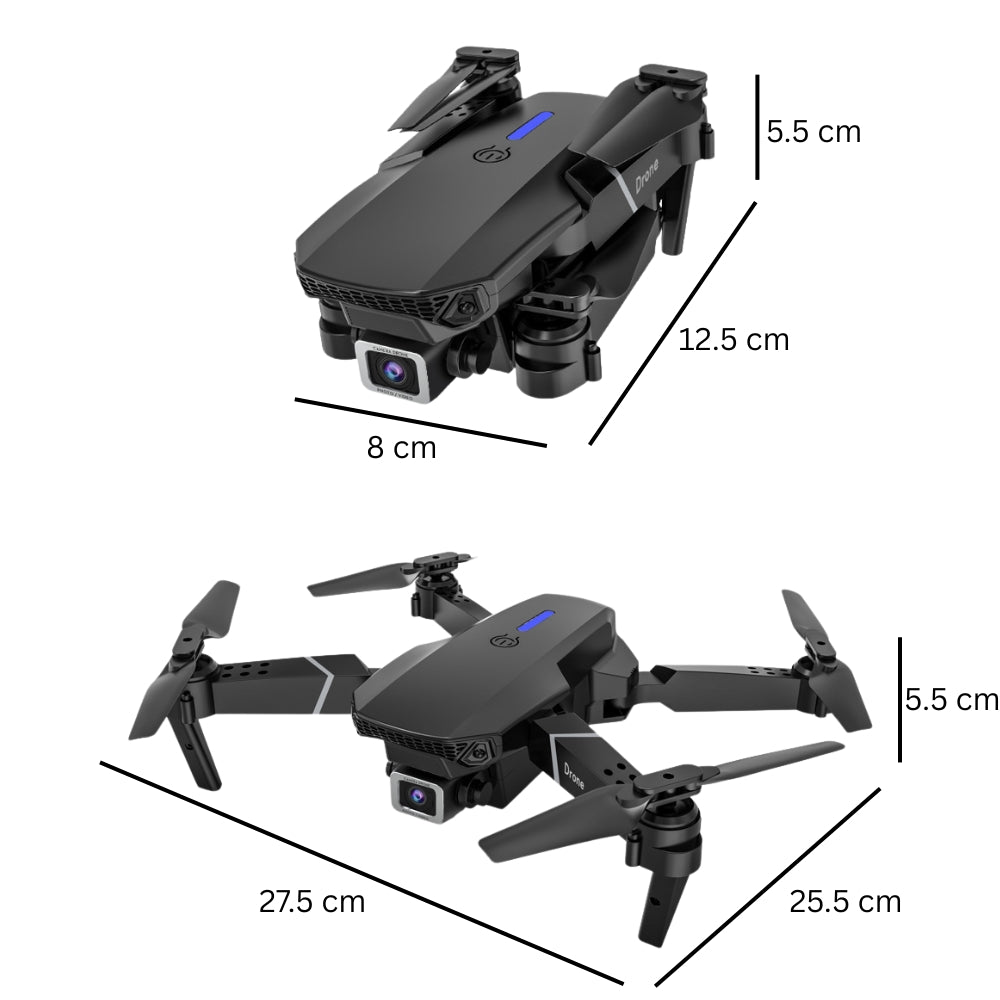 Foldable Dual Camera 4K HD Aerial Photography Drone Quadcopter Remote Control Aircraft