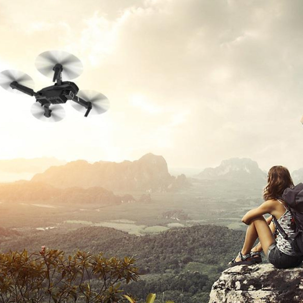 Foldable Dual Camera 4K HD Aerial Photography Drone Quadcopter Remote Control Aircraft