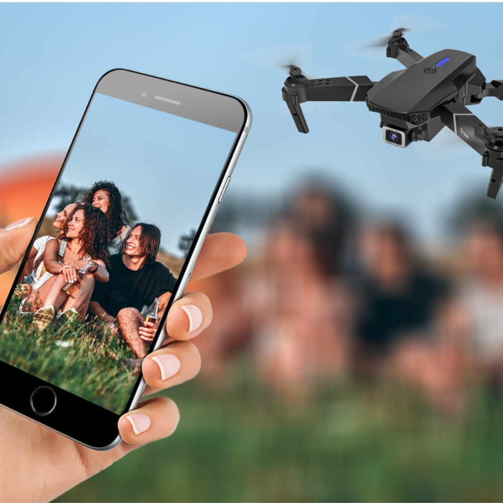 Foldable Dual Camera 4K HD Aerial Photography Drone Quadcopter Remote Control Aircraft