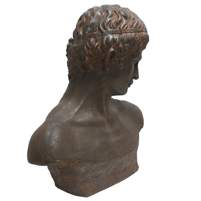 Atticus Bust Statue 57cm Antique Weathered Finish Classical Sculpture