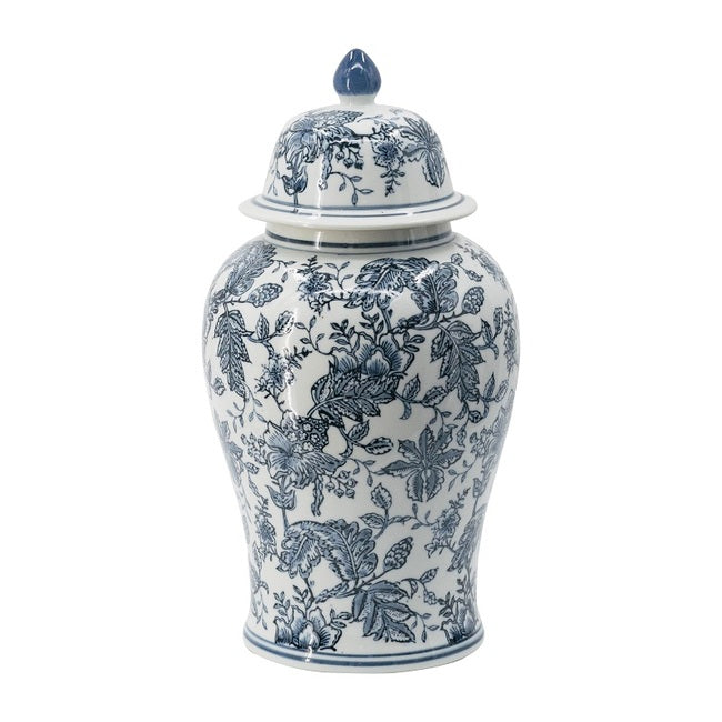 Chinoiserie Medium Porcelain Ginger Jar 45cm Chinese Style Home Decor